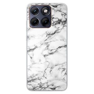 Silikonové pouzdro iSaprio - White Marble 01 - Motorola Edge 70 Fusion obraz