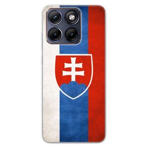 Silikonové pouzdro iSaprio - Slovakia Flag - Motorola Edge 70 Fusion obraz