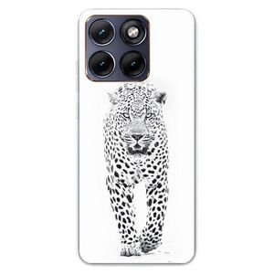 Silikonové pouzdro iSaprio - White Jaguar - Motorola Edge 70 Fusion obraz