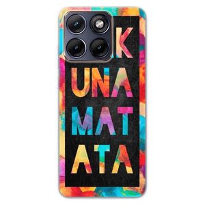 Silikonové pouzdro iSaprio - Hakuna Matata 01 - Motorola Edge 70 Fusion obraz