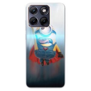 Silikonové pouzdro iSaprio - Mimons Superman 02 - Motorola Edge 70 Fusion obraz