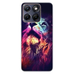 Silikonové pouzdro iSaprio - Lion in Colors - Motorola Edge 70 Fusion obraz
