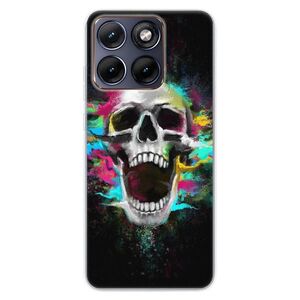 Silikonové pouzdro iSaprio - Skull in Colors - Motorola Edge 70 Fusion obraz
