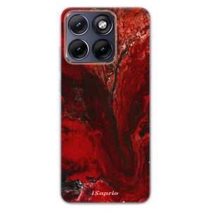 Silikonové pouzdro iSaprio - RedMarble 17 - Motorola Edge 70 Fusion obraz