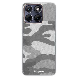 Silikonové pouzdro iSaprio - Gray Camuflage 02 - Motorola Edge 70 Fusion obraz
