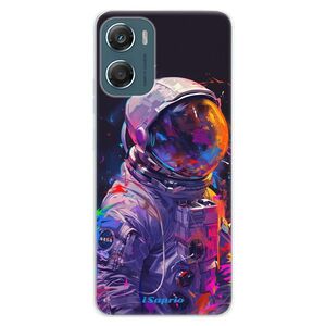 Silikonové pouzdro iSaprio - Neon Astronaut - Motorola Moto G06 obraz