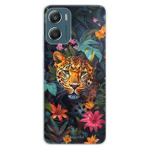 Silikonové pouzdro iSaprio - Flower Jaguar - Motorola Moto G06 obraz