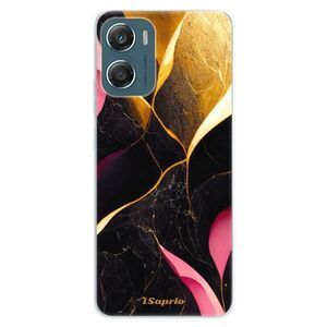 Silikonové pouzdro iSaprio - Gold Pink Marble - Motorola Moto G06 obraz