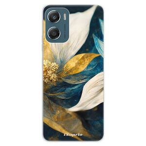 Silikonové pouzdro iSaprio - Gold Petals - Motorola Moto G06 obraz