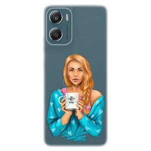 Silikonové pouzdro iSaprio - Coffe Now - Redhead - Motorola Moto G06 obraz