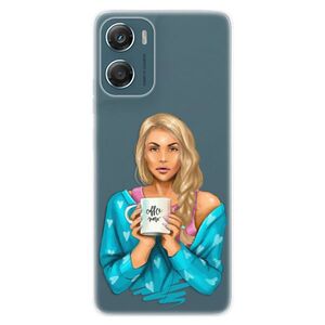 Silikonové pouzdro iSaprio - Coffe Now - Blond - Motorola Moto G06 obraz