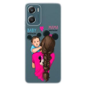 Silikonové pouzdro iSaprio - Mama Mouse Brunette and Boy - Motorola Moto G06 obraz