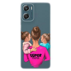 Silikonové pouzdro iSaprio - Super Mama - Two Girls - Motorola Moto G06 obraz