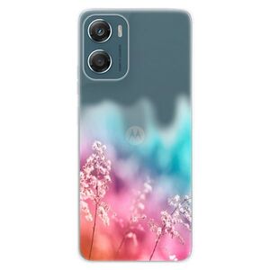 Silikonové pouzdro iSaprio - Rainbow Grass - Motorola Moto G06 obraz