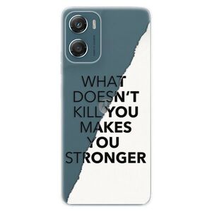 Silikonové pouzdro iSaprio - Makes You Stronger - Motorola Moto G06 obraz