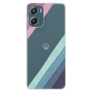 Silikonové pouzdro iSaprio - Glitter Stripes 01 - Motorola Moto G06 obraz