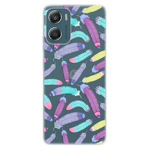 Silikonové pouzdro iSaprio - Feather Pattern 01 - Motorola Moto G06 obraz