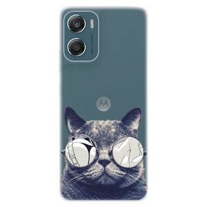 Silikonové pouzdro iSaprio - Crazy Cat 01 - Motorola Moto G06 obraz