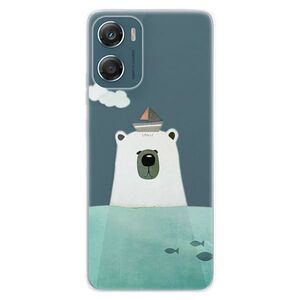 Silikonové pouzdro iSaprio - Bear With Boat - Motorola Moto G06 obraz