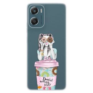 Silikonové pouzdro iSaprio - Donut Worry - Motorola Moto G06 obraz
