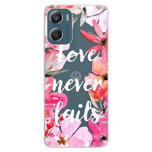 Silikonové pouzdro iSaprio - Love Never Fails - Motorola Moto G06 obraz
