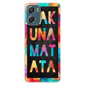 Silikonové pouzdro iSaprio - Hakuna Matata 01 - Motorola Moto G06 obraz