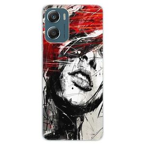Silikonové pouzdro iSaprio - Sketch Face - Motorola Moto G06 obraz