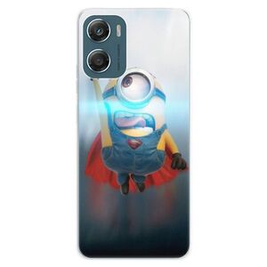 Silikonové pouzdro iSaprio - Mimons Superman 02 - Motorola Moto G06 obraz