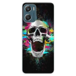 Silikonové pouzdro iSaprio - Skull in Colors - Motorola Moto G06 obraz