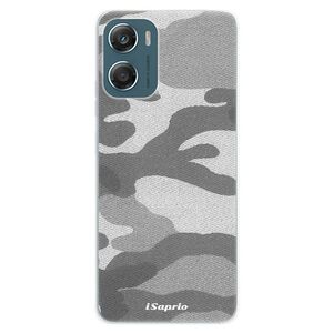 Silikonové pouzdro iSaprio - Gray Camuflage 02 - Motorola Moto G06 obraz