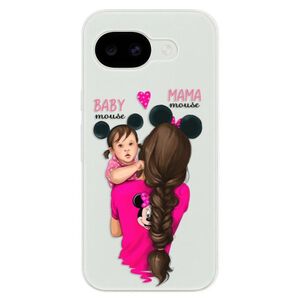 Silikonové pouzdro iSaprio - Mama Mouse Brunette and Girl - Google Pixel 10a obraz