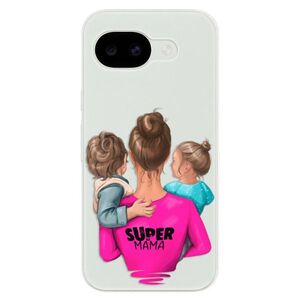 Silikonové pouzdro iSaprio - Super Mama - Boy and Girl - Google Pixel 10a obraz