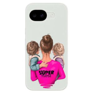 Silikonové pouzdro iSaprio - Super Mama - Two Boys - Google Pixel 10a obraz