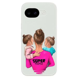 Silikonové pouzdro iSaprio - Super Mama - Two Girls - Google Pixel 10a obraz