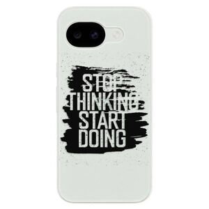 Silikonové pouzdro iSaprio - Start Doing - black - Google Pixel 10a obraz