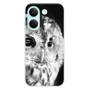 Silikonové pouzdro iSaprio - BW Owl - Poco X8 Pro obraz