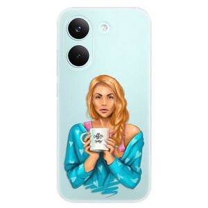 Silikonové pouzdro iSaprio - Coffe Now - Redhead - Poco X8 Pro obraz