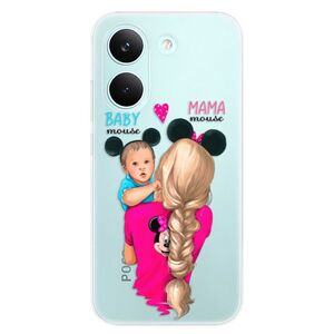 Silikonové pouzdro iSaprio - Mama Mouse Blonde and Boy - Poco X8 Pro obraz