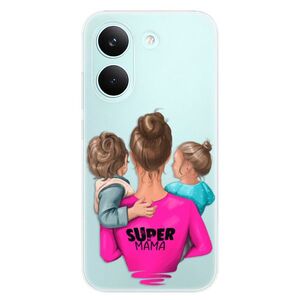 Silikonové pouzdro iSaprio - Super Mama - Boy and Girl - Poco X8 Pro obraz