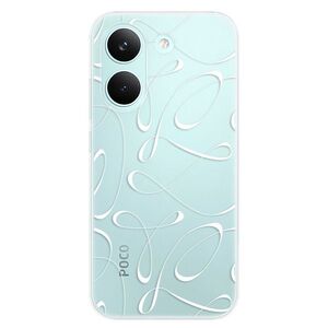 Silikonové pouzdro iSaprio - Fancy - white - Poco X8 Pro obraz