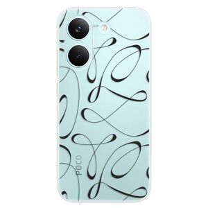Silikonové pouzdro iSaprio - Fancy - black - Poco X8 Pro obraz