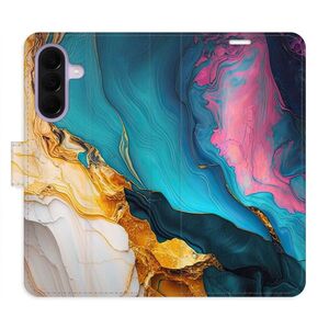 Flipové pouzdro iSaprio - Colourful Marble - Samsung Galaxy A27 obraz