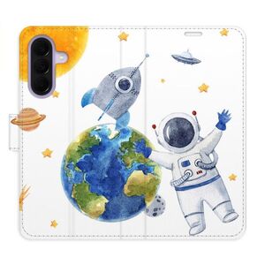 Flipové pouzdro iSaprio - Space 06 - Samsung Galaxy A27 obraz