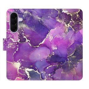 Flipové pouzdro iSaprio - Purple Marble - Samsung Galaxy A27 obraz