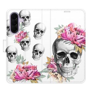 Flipové pouzdro iSaprio - Crazy Skull - Samsung Galaxy A27 obraz