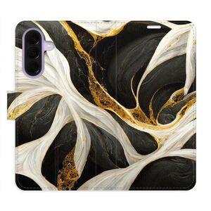 Flipové pouzdro iSaprio - BlackGold Marble - Samsung Galaxy A27 obraz