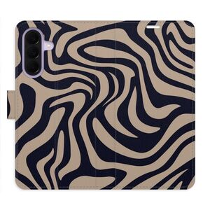 Flipové pouzdro iSaprio - Zebra Black 02 - Samsung Galaxy A37 obraz