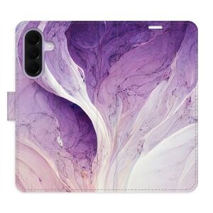 Flipové pouzdro iSaprio - Purple Paint - Samsung Galaxy A37 obraz