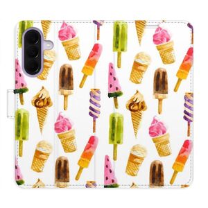 Flipové pouzdro iSaprio - Ice Cream Pattern - Samsung Galaxy A37 obraz