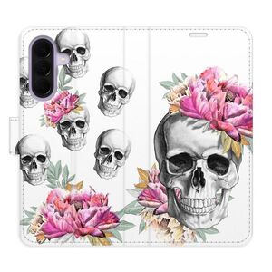 Flipové pouzdro iSaprio - Crazy Skull - Samsung Galaxy A37 obraz